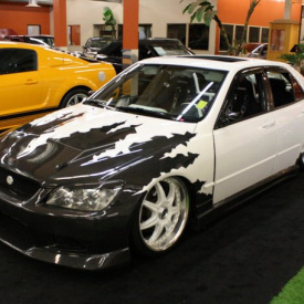 Передний бампер - Обвес C-West на Toyota Altezza is200