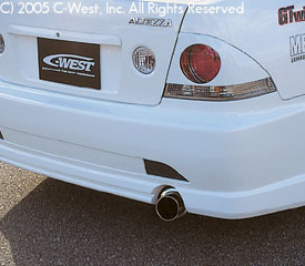 Задний бампер - Обвес C-West на Toyota Altezza is200