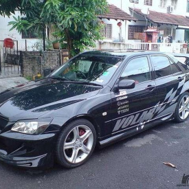 Пороги - Обвес Extreme на Toyota Altezza is200