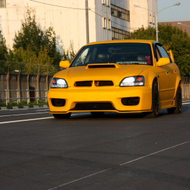 Решетка радиатора Gialla Corsa на Subaru Legacy B4