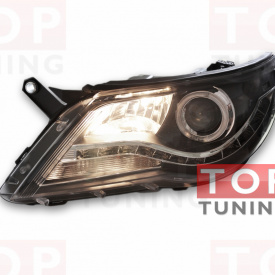 Передняя тюнинг-оптика Audi Style на VW Tiguan I