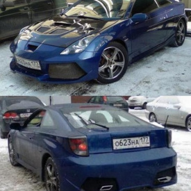 Задний бампер - Обвес Gallardo на Toyota Celica T23