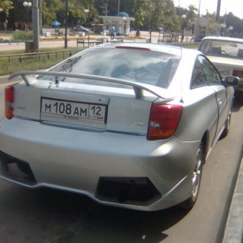 Задний бампер - Обвес Gallardo на Toyota Celica T23