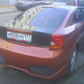 Задний бампер - Обвес Gallardo на Toyota Celica T23