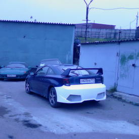 Задний бампер - Обвес Gallardo на Toyota Celica T23