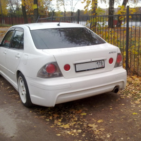 Задний бампер - Обвес HKS на Toyota Altezza is200