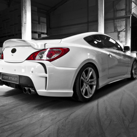 Задний бампер - Обвес Vega на Hyundai Genesis 1