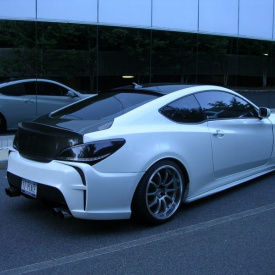 Задний бампер - Обвес Vega на Hyundai Genesis 1