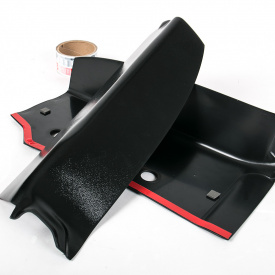 Внутренняя защита боковин багажника на Renault Duster 1