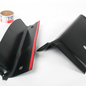 Внутренняя защита боковин багажника на Renault Duster 1