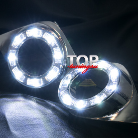 Дневные ходовые огни Led Star на Toyota RAV4 3