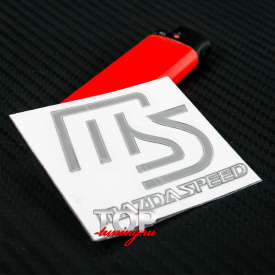 Наклейка MazdaSpeed 54 x 44 на Mazda