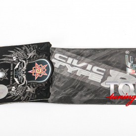 Наклейка - эмблема Civic Type R 80 x 20 на Honda Civic