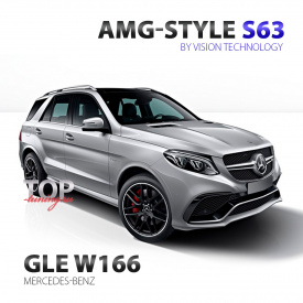Аэродинамический обвес VISION 63S STYLE на Mercedes GLE W166