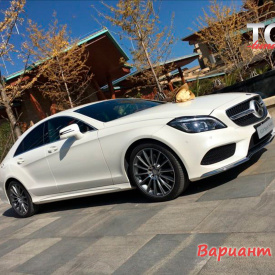 Шильдик в решетку радиатора AMG на Mercedes