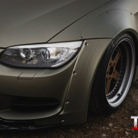 Комплект расширения Clinched на BMW 3 E92