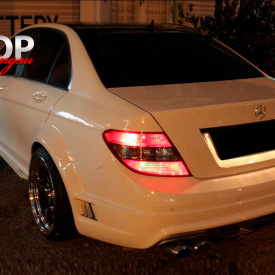 Задний бампер - Обвес WALD на Mercedes C-Class W204