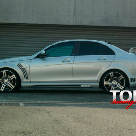 Задний бампер - Обвес WALD на Mercedes C-Class W204