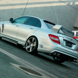 Задний бампер - Обвес WALD на Mercedes C-Class W204