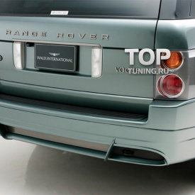 Накладка на задний бампер - обвес WALD на Range Rover 3