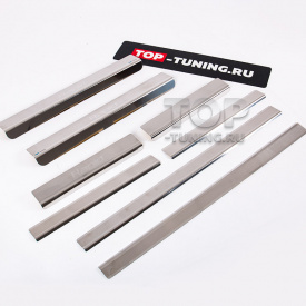 Протекторы Guardian на пороги для Skoda Rapid