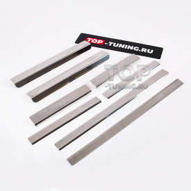 Протекторы Guardian на пороги для Skoda Rapid