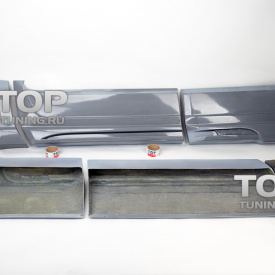 6 накладок на двери с порогами - обвес WALD на Lexus RX  3