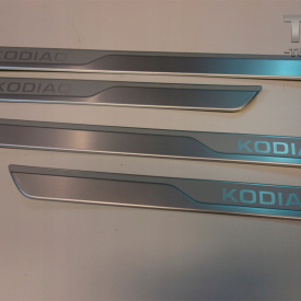 Оригинальные алюминиевые накладки для Kodiaq
