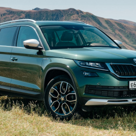 Оригинальные накладки на зеркала Kodiaq / Karoq