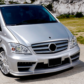 Передний бампер WALD Black Bison для Mercedes Viano W639