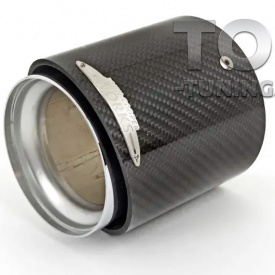 Карбоновые насадки глушителя JCW для MINI