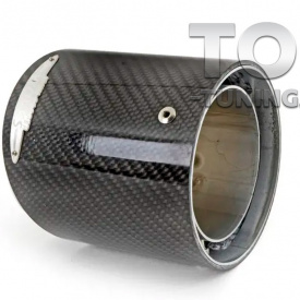 Карбоновые насадки глушителя JCW для MINI