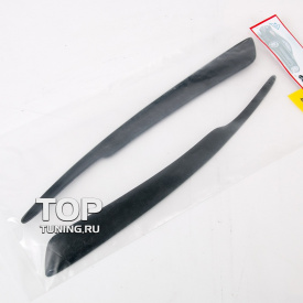 Реснички - накладки на фары на Audi A4 B6