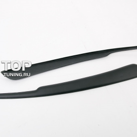 Реснички - накладки на фары на Audi A4 B6