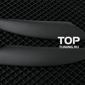 Реснички - накладки на фары на Audi Q7