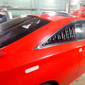 Жабры GT на задние форточки для Toyota Celica T23