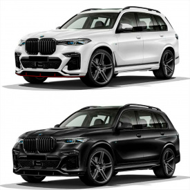 Расширители арок +30 mm. Renegade для BMW X7 G07 2018+