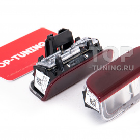 Проекция логотипа Porsche для Cayenne E3