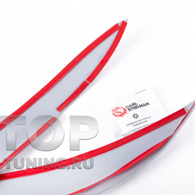 Реснички для Chevrolet Aveo Т250 (седан, рест)  