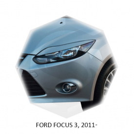 Реснички для Ford Focus 3 (ДОРЕСТ)