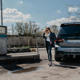 Спойлер верхний Renegade для Mercedes GL X166 