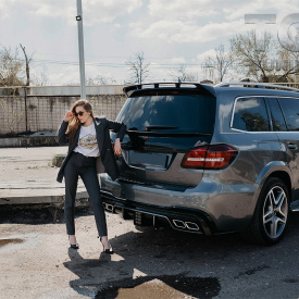 Спойлер верхний Renegade для Mercedes GL X166 