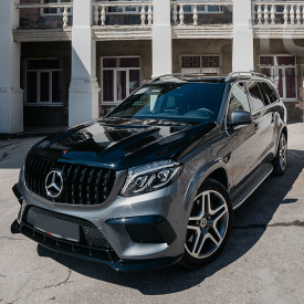 Юбка Renegade на передний бампер для Mercedes GLS X166
