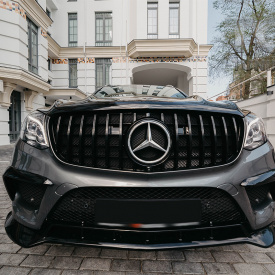 Накладки Renegade на передний бампер для Mercedes GLS X166