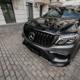 Накладки Renegade на передний бампер для Mercedes GLS X166