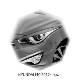 Реснички для Hyundai I40 (седан, дорест)