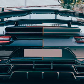Декоративная вставка заднего бампера Venom для Porsche 911 (991)