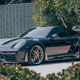 Элероны на пороги Venom для порогов Porsche 911 (991)