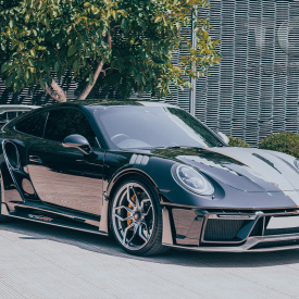 Элероны на пороги Venom для порогов Porsche 911 (991)