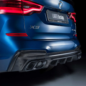 Насадки Larte на выхлоп для BMW X3 G01